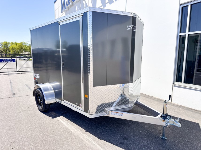 New 2025 EZ-HAULER 6X10 XLT PRO ENCLOSED CARGO TRAILER- 6' 4" INTERIOR- CHARCOAL available in Ramsey, Minnesota