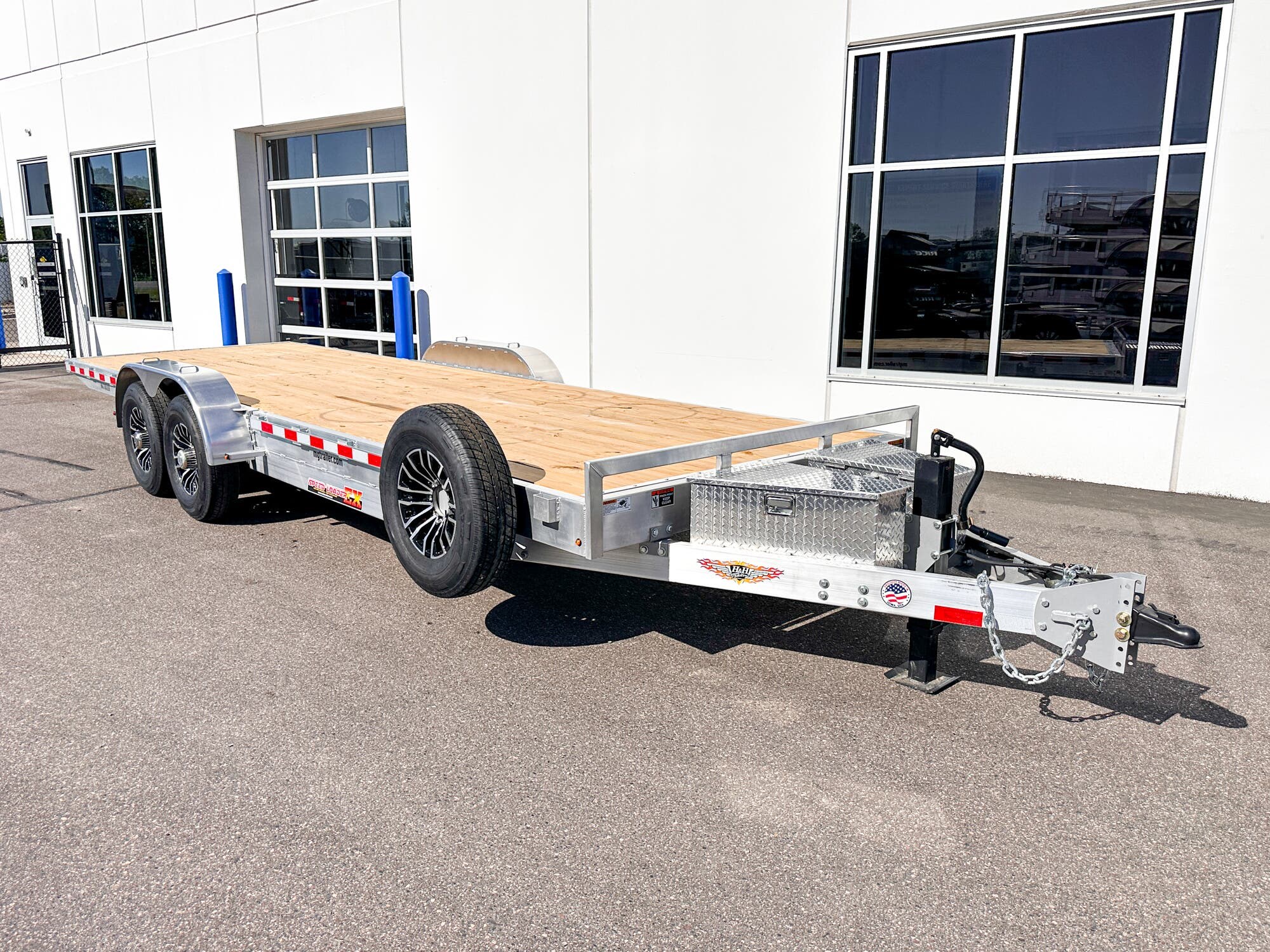 2025 H&H 82X24 14K ALUMINUM ELECTRIC TILT SPEEDLOADER