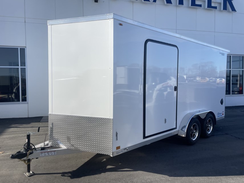 New 2025 LEGEND TRAILERS 7.5X16 ENCLOSED CARGO TRAILER 7' INTERIOR - WHITE available in Ramsey, Minnesota