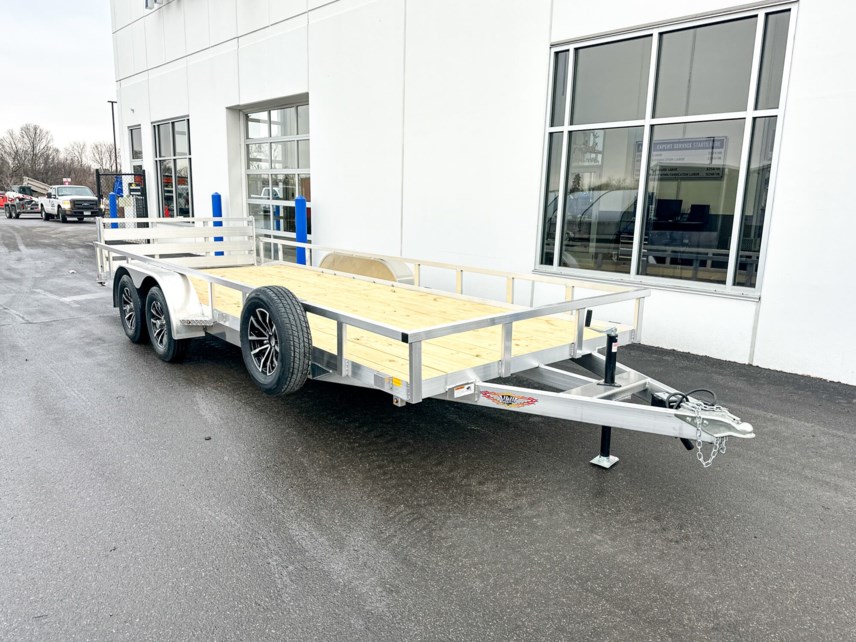 New 2025 H&H 82X20 (18+2) 7K ALUMINUM RAIL SIDE UTILITY W/DOVETAIL available in Ramsey, Minnesota