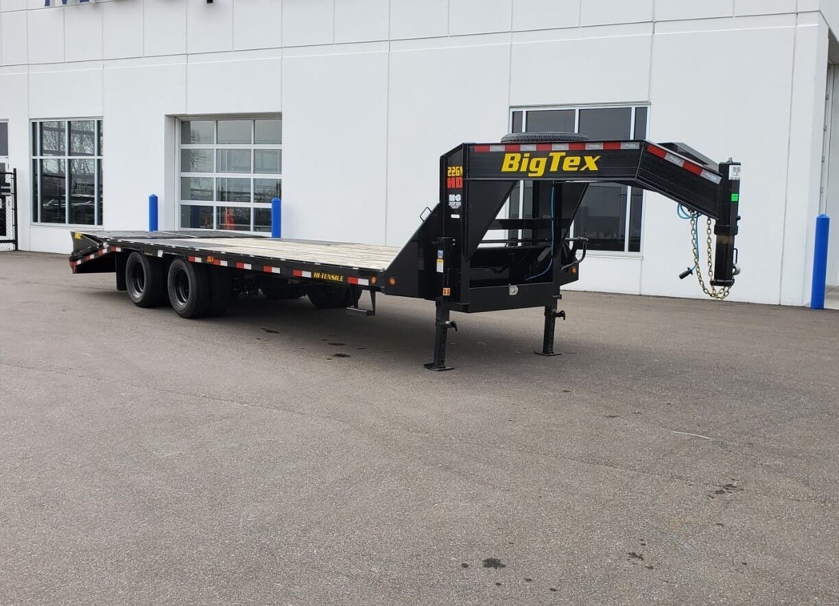 2026 BIG TEX 22GN-25D5A (20+5) 23.9K DECK OVER GOOSENECK TRAILER