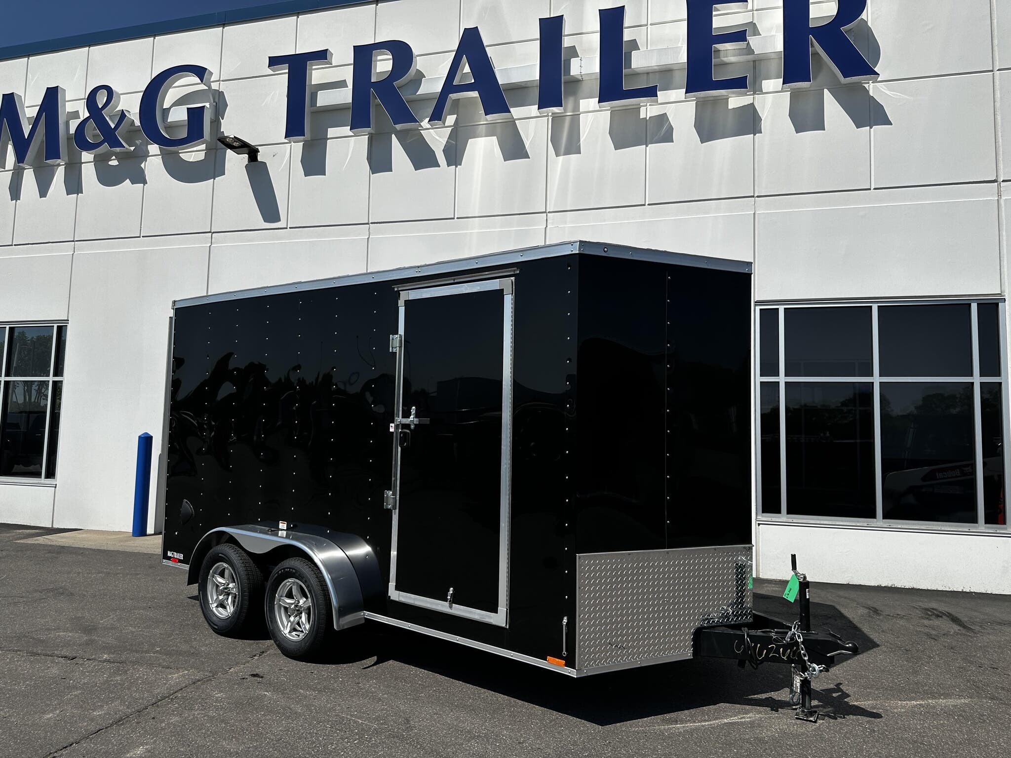 2025 RC TRAILERS RWT 7X14 ENCLOSED CARGO TRAILER - 7' INTERIOR - BLACK
