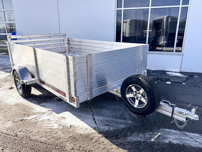 New 2024 FLOE UT 10.5X79 ALUMINUM UTILITY TRAILER W/25" SIDES- 25" SIDES- FACTORY DEMO! available in Ramsey, Minnesota