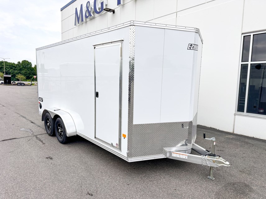 New 2025 EZ-HAULER 7X16 XLT PRO ENCLOSED CARGO TRAILER 6'10" INTERIOR WHITE available in Ramsey, Minnesota