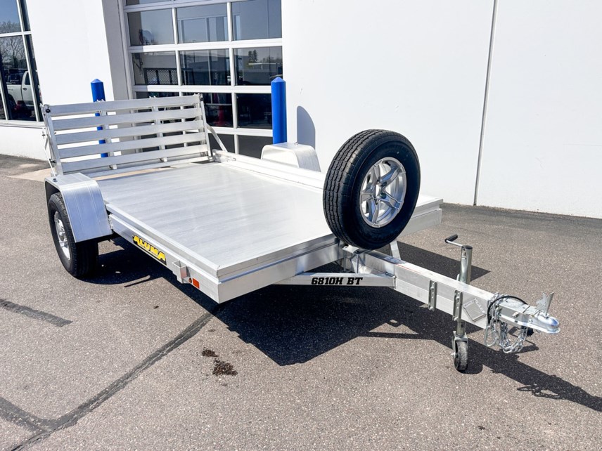 New 2025 ALUMA 6810HBT Aluminum Utility Trailer available in Ramsey, Minnesota