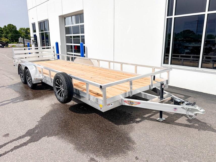 New 2025 H&H 82X22 7K ALUMINUM RAIL SIDE UTILITY TRAILER available in Ramsey, Minnesota