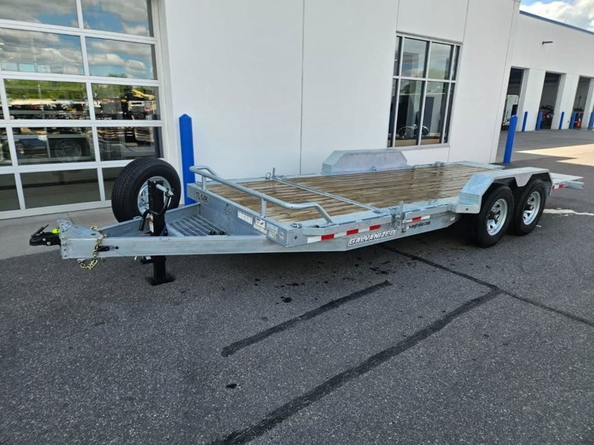 Used 2025 SILVER MOUNTAIN 16+4 GALVANIZED TILT BED EQUIPMENT TRAILER 14K available in Ramsey, Minnesota