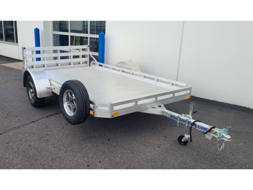 New 2025 MISSION TRAILERS 7812 ALUMINUM UTILTY TRAILER - BIFOLD RAMP available in Ramsey, Minnesota