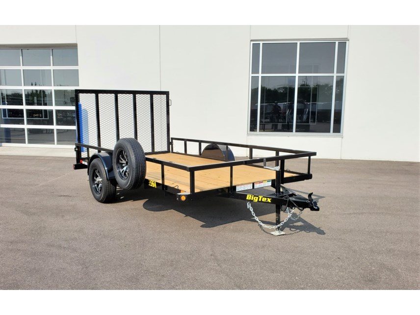 New 2025 BIG TEX 35SA-12 77X12 RAIL SIDE UTILITY TRAILER available in Ramsey, Minnesota
