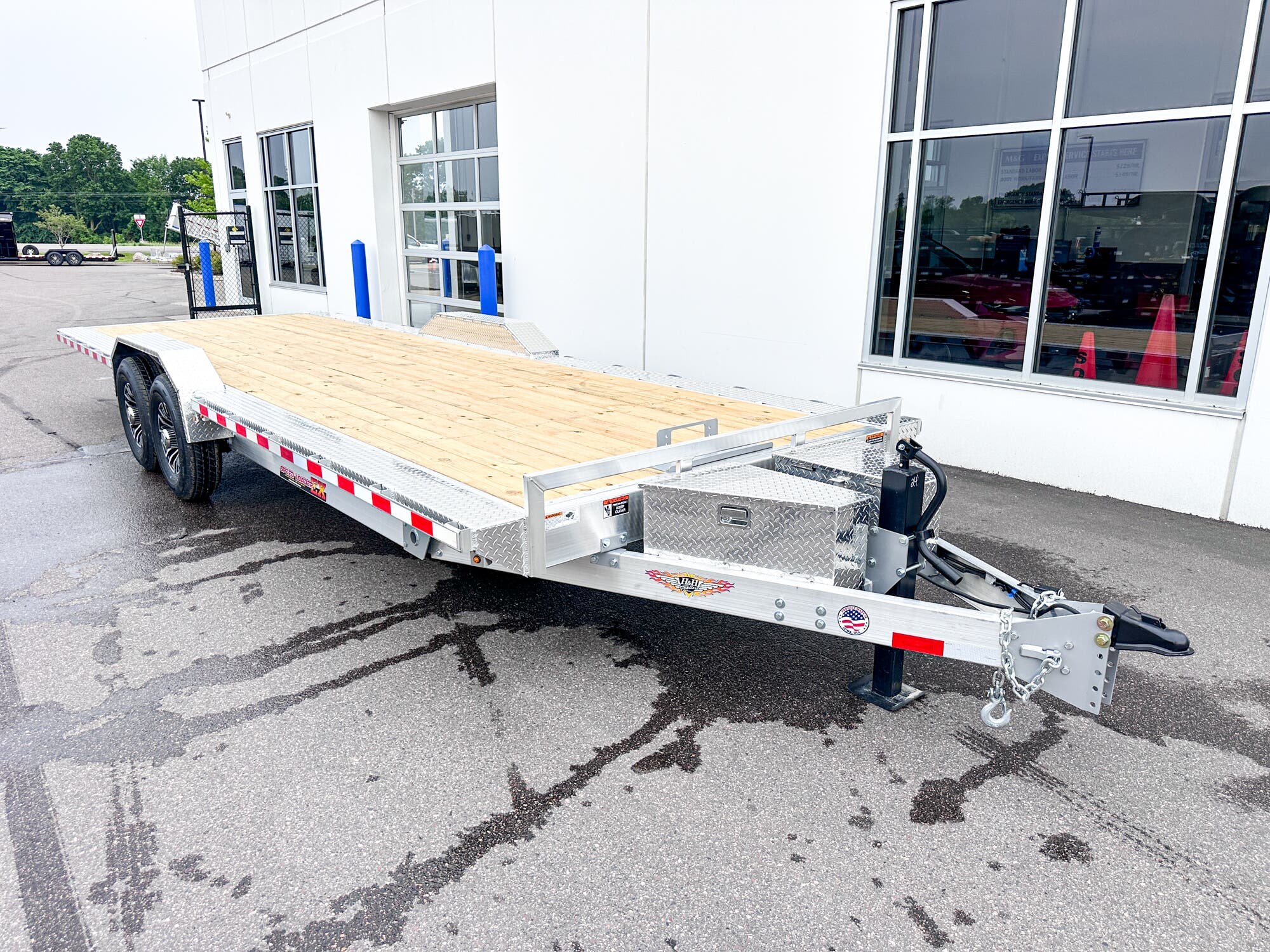 2025 H&H 96X24 14K ALUMINUM WIDE BODY ELECTRIC TILT SPEEDLOADER