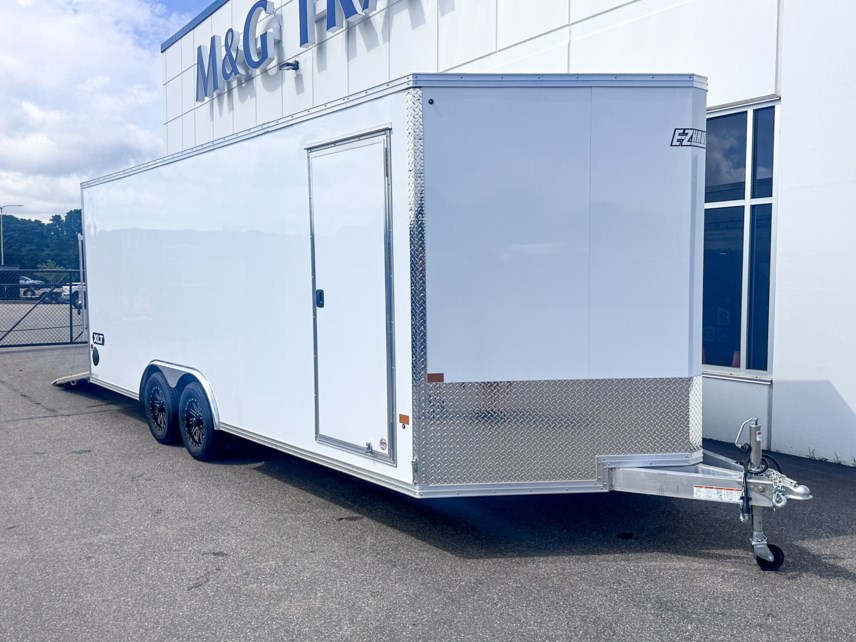 New 2025 EZ-HAULER 8.5X20 XLT PRO 7K ENCLOSED CAR HAULER - 6'10" INTERIOR - WHITE available in Ramsey, Minnesota