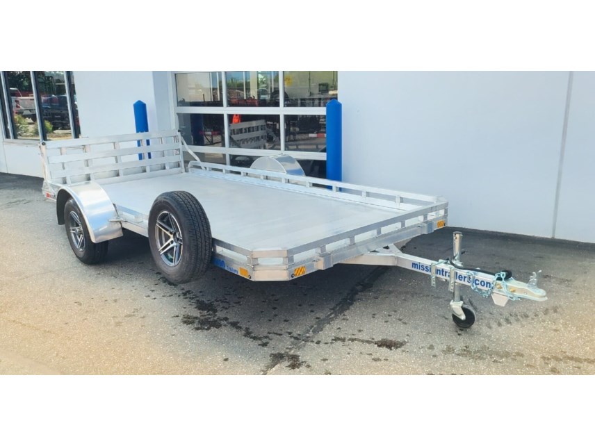 New 2025 MISSION TRAILERS 7814 ALUMINUM UTILITY TRAILER - BIFOLD TAILGATE available in Ramsey, Minnesota