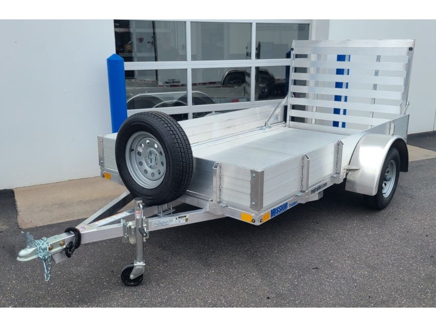 New 2026 MISSION TRAILERS 6610 ALUMINUM UTILITY TRAILER 10"SIDES -FULL GATE available in Ramsey, Minnesota