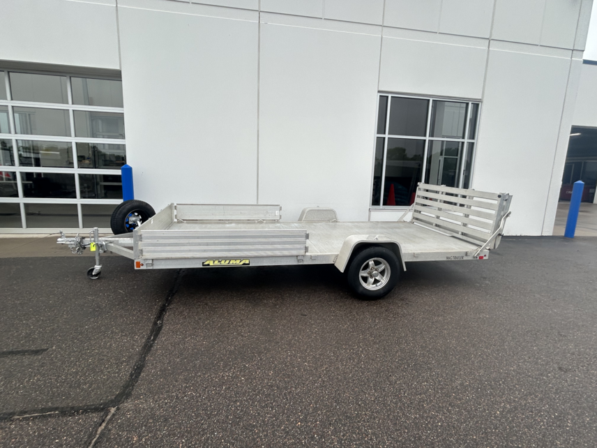 Used 2019 ALUMA 8114BT ALUMINUM SA UTILITY TRAILER available in Ramsey, Minnesota