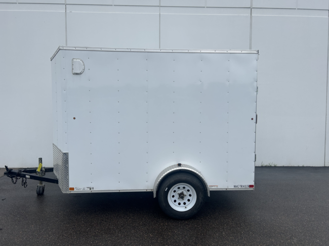 2021 CARRY ON 6X10 SA ENCLOSED CARGO TRAILER - WHITE