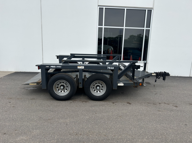 2015 JLG 6X10 DROP DECK EQUIPMENT TRAILER 7K - BLACK