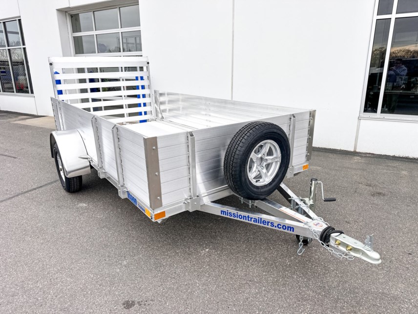 New 2026 MISSION TRAILERS 7212HD 3K ALUMINUM UTILITY TRAILER - 20" SIDES - FULL RAMP available in Ramsey, Minnesota