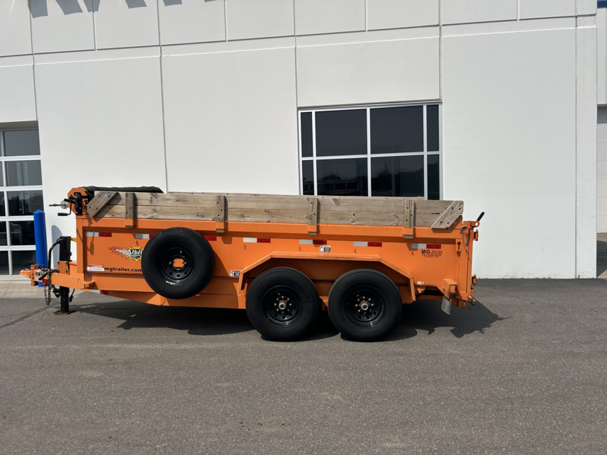 Used 2018 H&H 7X14 DUMP TRAILER 15K - ORANGE available in Ramsey, Minnesota
