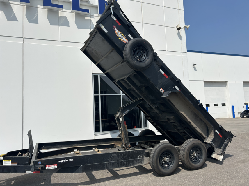 Used 2024 H&H 83X16 DUMP TRAILER 14K - BLACK available in Ramsey, Minnesota