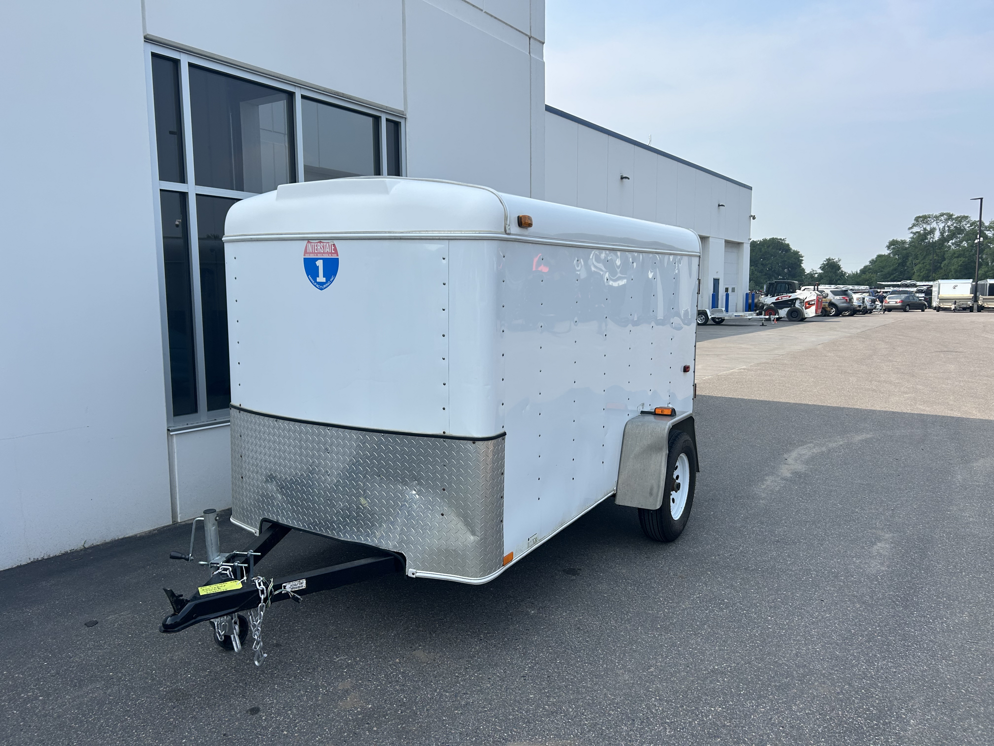 2011 INTERSTATE 4X8 ENCLOSED CARGO 3K - WHITE by Interstate from M&G of Ramsey in Ramsey, Minnesota