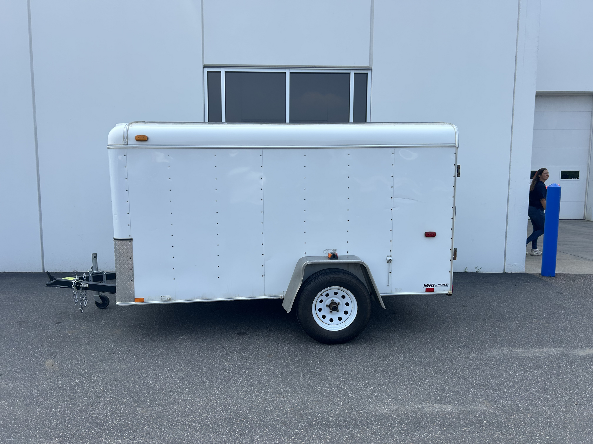 Used 2011 INTERSTATE 4X8 ENCLOSED CARGO 3K - WHITE available in Ramsey, Minnesota