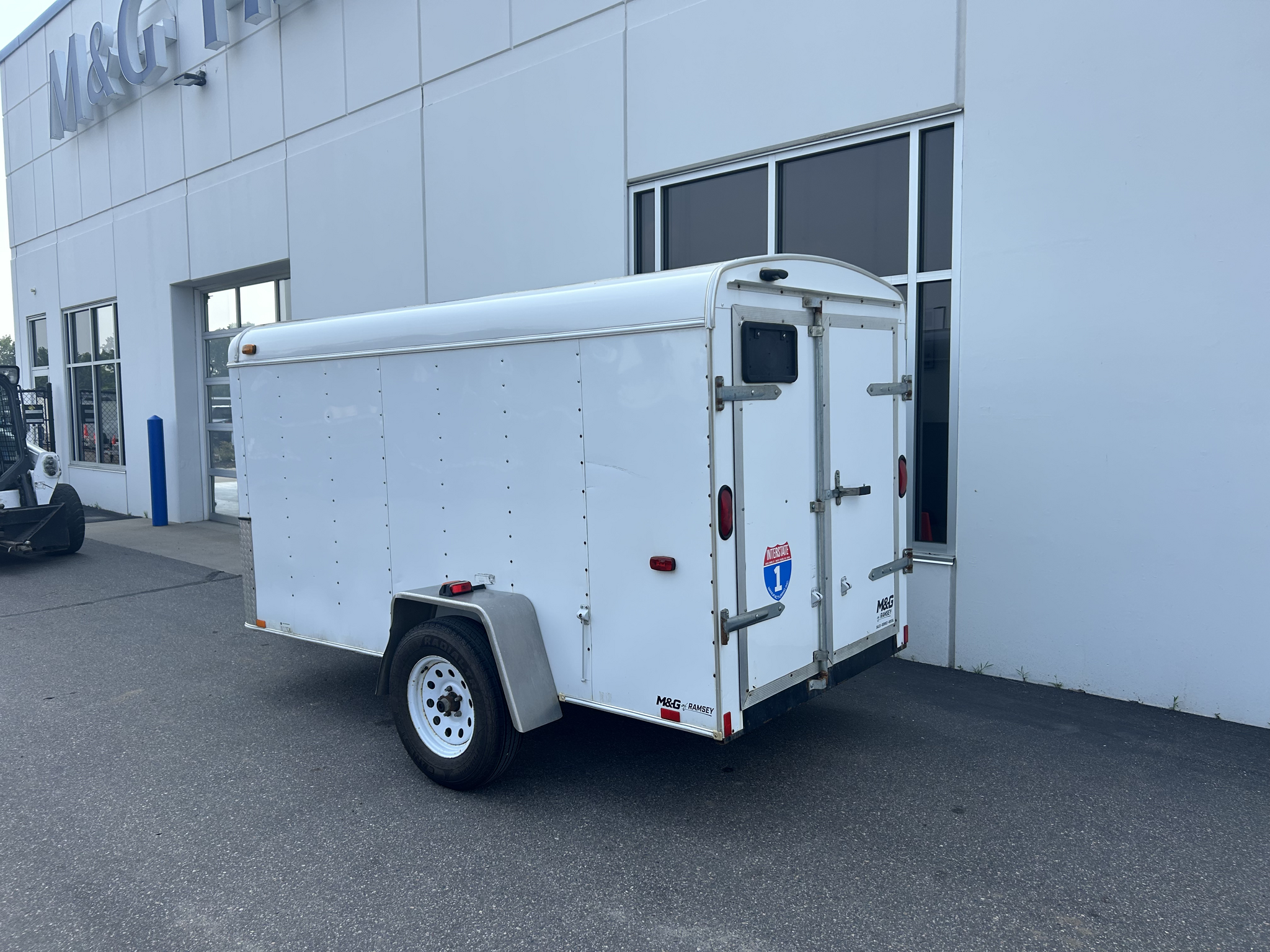 Used 2011 INTERSTATE 4X8 ENCLOSED CARGO 3K - WHITE available in Ramsey, Minnesota