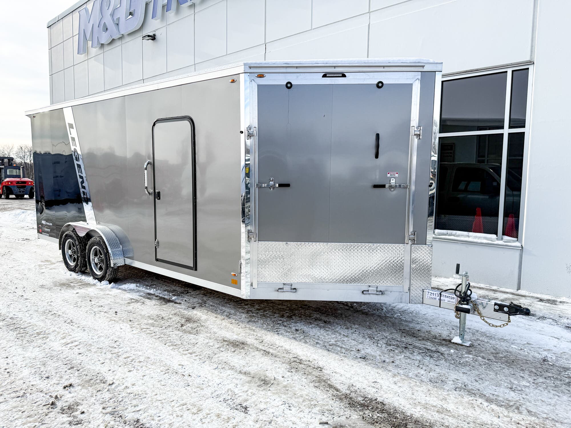 2026 LEGEND TRAILERS 7X23 (18+5) ENCLOSED SNOWMOBILE TRAILER - 7 ...
