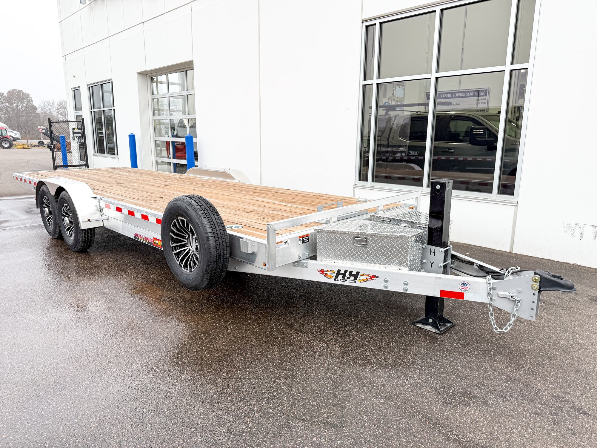2026 H&H 82X24 14K ALUMINUM ELECTRIC TILT SPEEDLOADER - LOADED