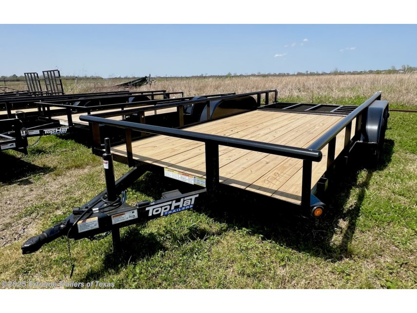 New 2025 Top Hat Medium Pipe Utility 16X83 available in Baytown, Texas