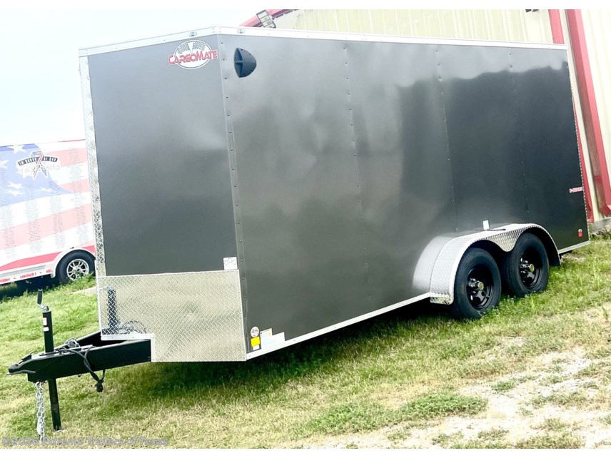 New 2025 Cargo Mate 7X16 Enclosed Cargo Trailer w/Ramp Door available in Baytown, Texas