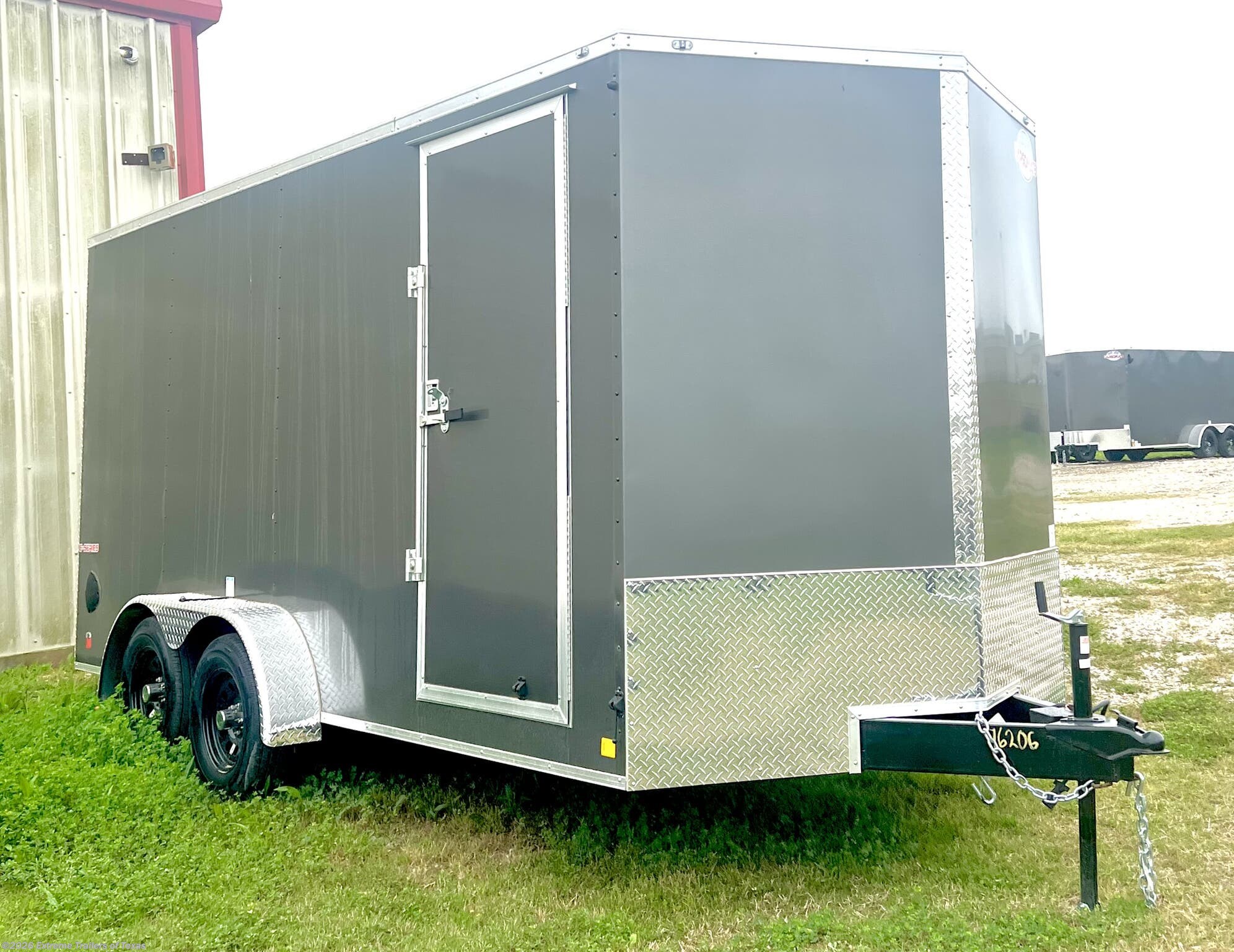 2025 Cargo Mate 7X16 Enclosed Cargo Trailer w/Ramp Door - New Cargo Trailer for sale by Extreme Trailers of Texas in Baytown, Texas
