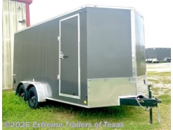 2025 Cargo Mate 7X16 Enclosed Cargo Trailer w/Ramp Door - New Cargo Trailer for sale by Extreme Trailers of Texas in Baytown, Texas