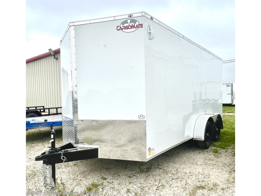 New 2025 Cargo Mate 7X16 Enclosed Cargo Trailer w/Ramp Door available in Baytown, Texas