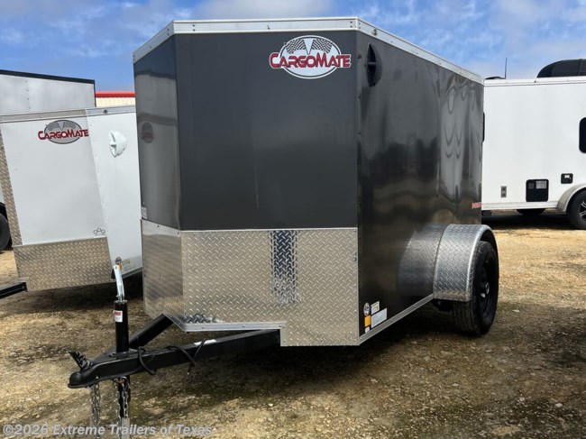 2025 Cargo Mate 5X8 Enclosed Cargo Trailer w/Ramp Door