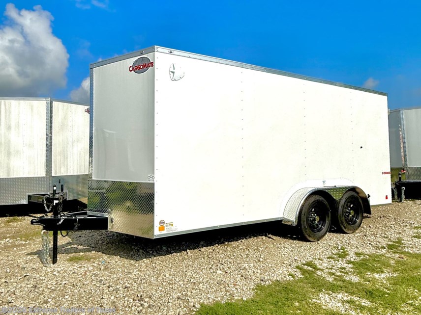 New 2026 Cargo Mate 7X16 Enclosed Cargo Trailer w/Double Doors available in Baytown, Texas