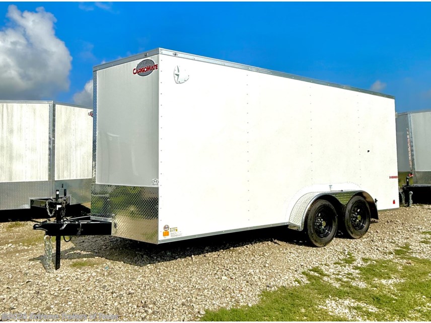 New 2026 Cargo Mate 7X16 Enclosed Cargo Trailer w/Double Doors available in Baytown, Texas