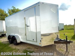 2026 Cargo Mate 7X16 Enclosed Cargo Trailer w/Double Doors - New Cargo Trailer for sale by Extreme Trailers of Texas in Baytown, Texas
