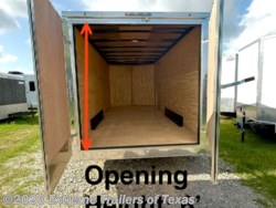 New 2026 Cargo Mate 7X16 Enclosed Cargo Trailer w/Double Doors available in Baytown, Texas