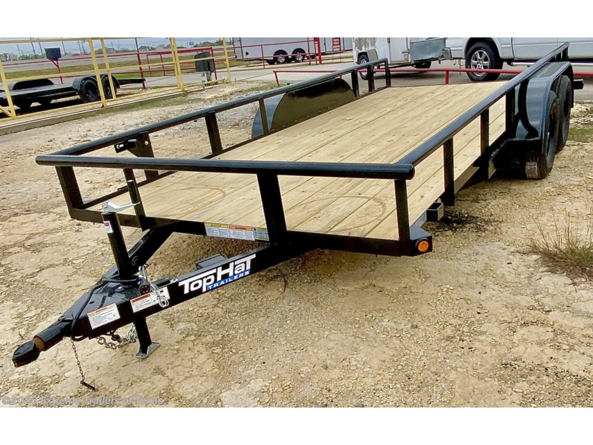 New 2025 Top Hat Medium Pipe Utility 16X83 available in Baytown, Texas