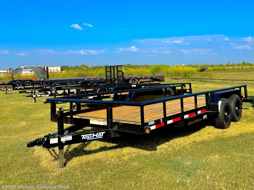 New 2026 Top Hat Heavy Pipe Utility 18X83 available in Baytown, Texas