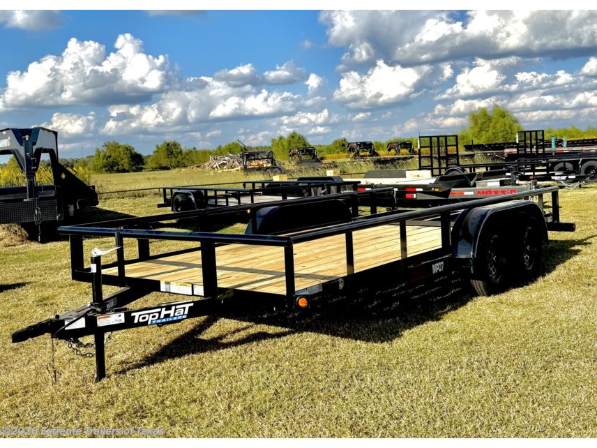 New 2026 Top Hat Medium Pipe Utility 16X83 available in Baytown, Texas