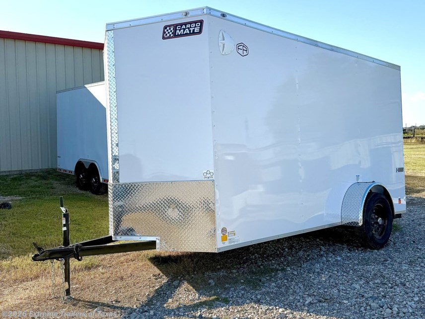 New 2026 Cargo Mate 6X12 Enclosed Cargo Trailer w/Ramp Door available in Baytown, Texas