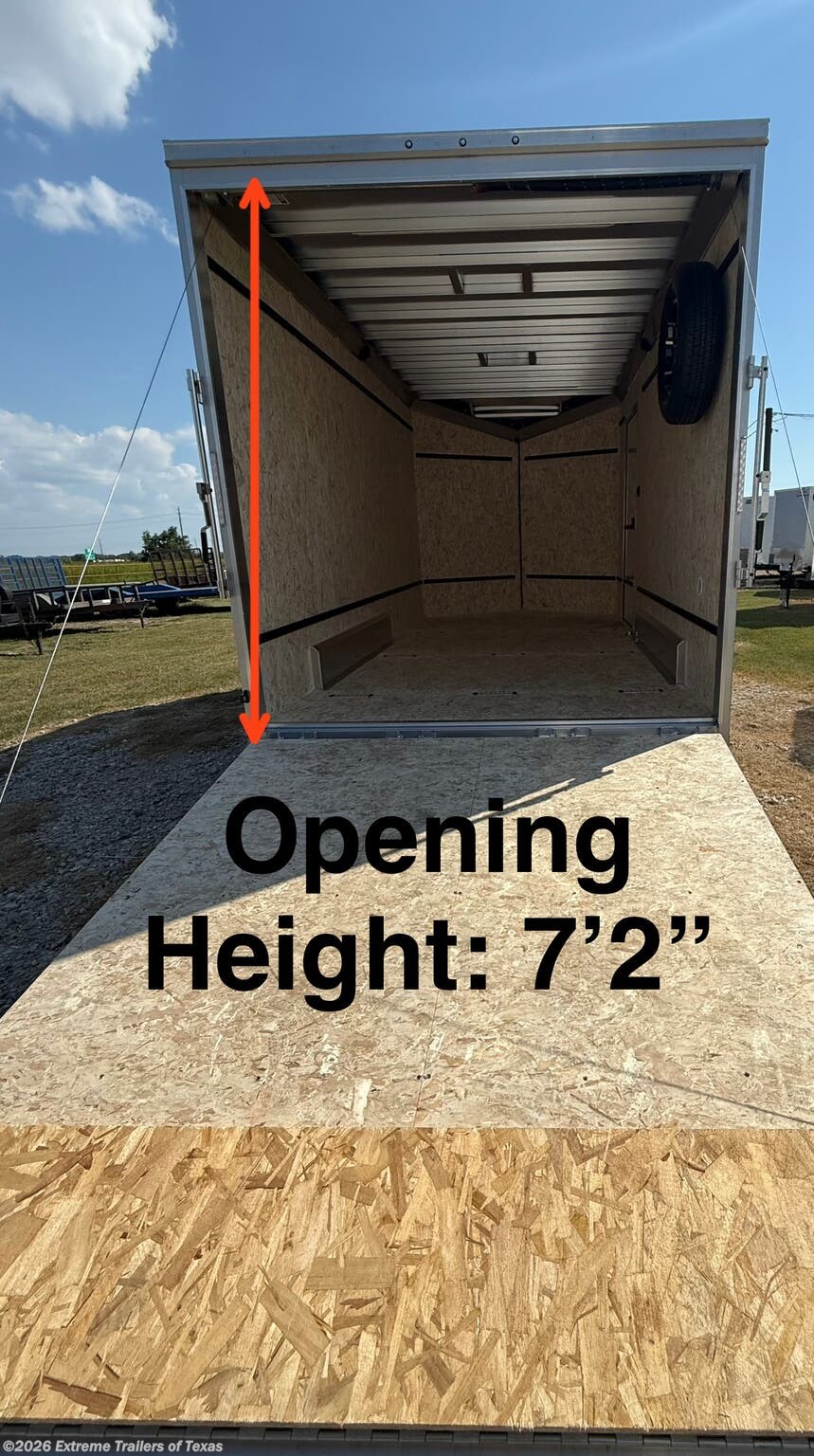 New 2026 ATC Sto 450 7.5X14 Enclosed Cargo Trailer available in Baytown, Texas