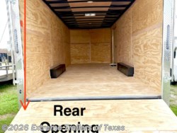 New 2026 Cargo Mate 8.5X24 Enclosed Cargo Trailer w/Ramp Door available in Baytown, Texas