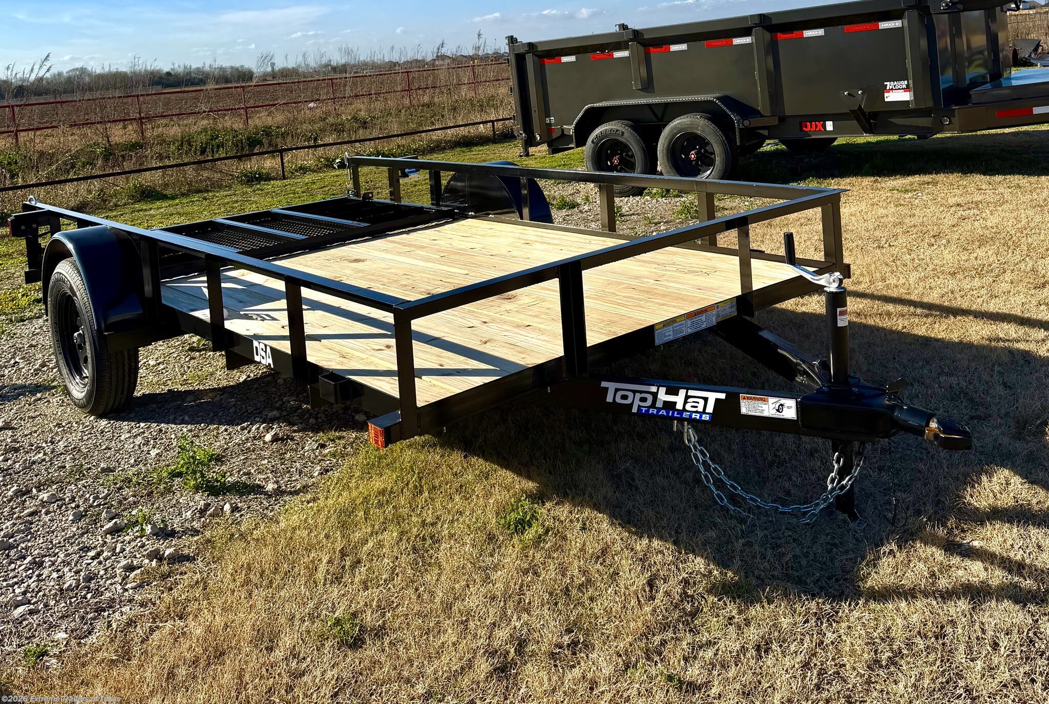 2026 Derby SR Angle Utility 12X77 by Top Hat from Extreme Trailers of Texas in Baytown, Texas