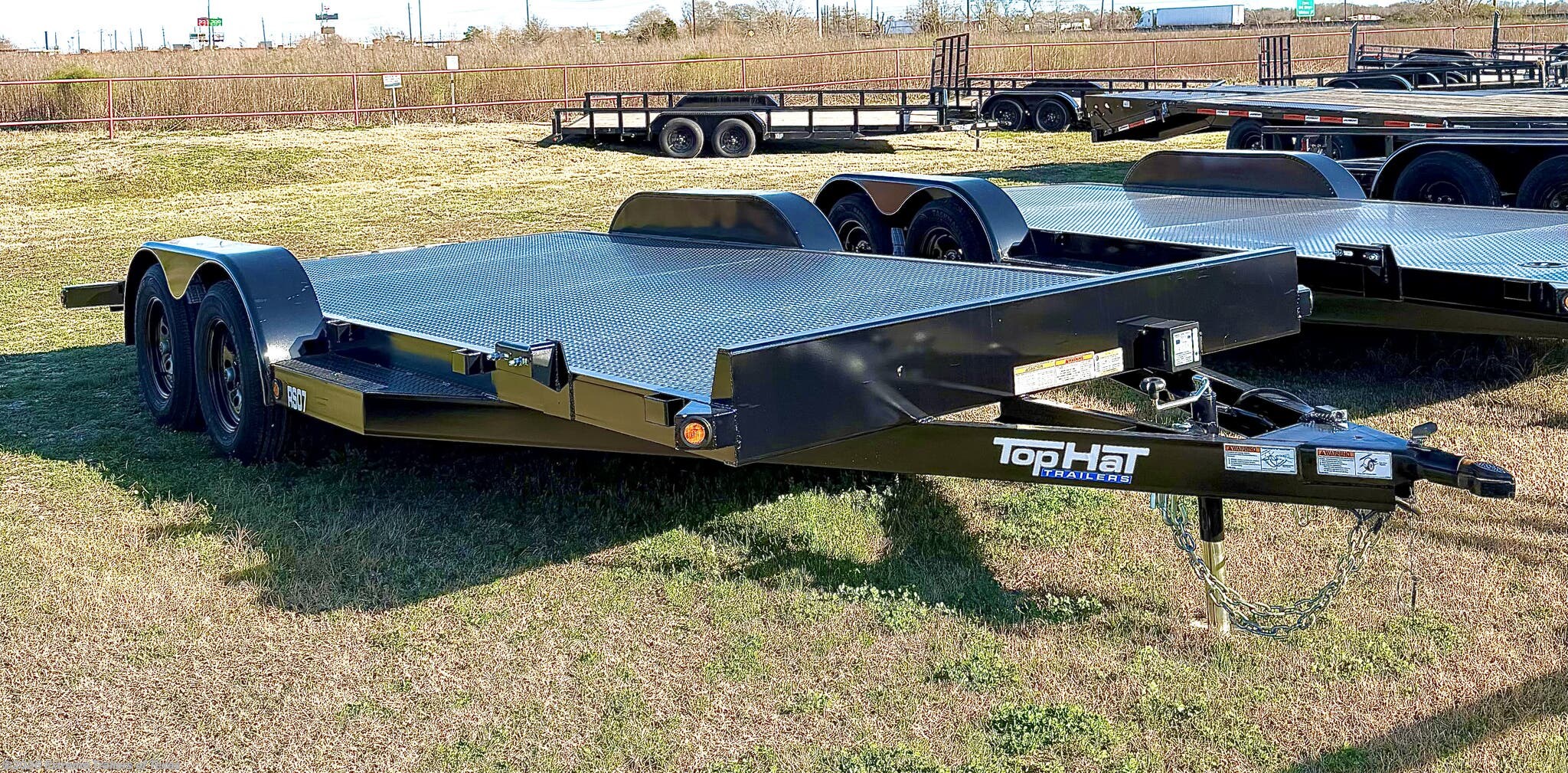 2026 Top Hat Car Hauler Rally Steel Floor 18X83 - New Utility Trailer for sale by Extreme Trailers of Texas in Baytown, Texas