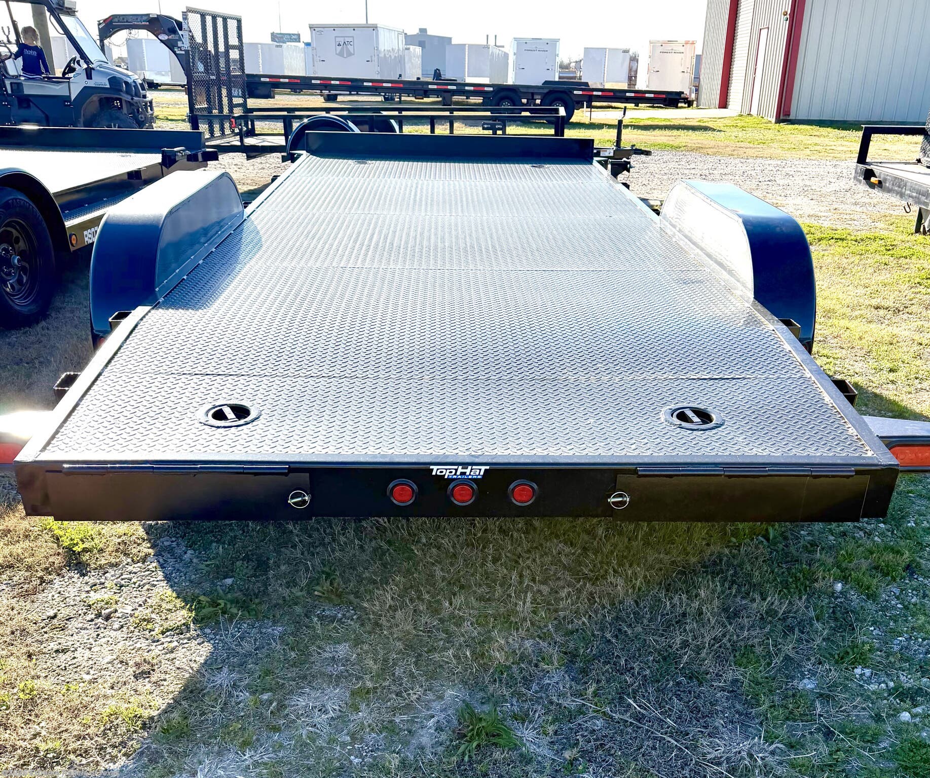 2026 Car Hauler Rally Steel Floor 18X83 by Top Hat from Extreme Trailers of Texas in Baytown, Texas