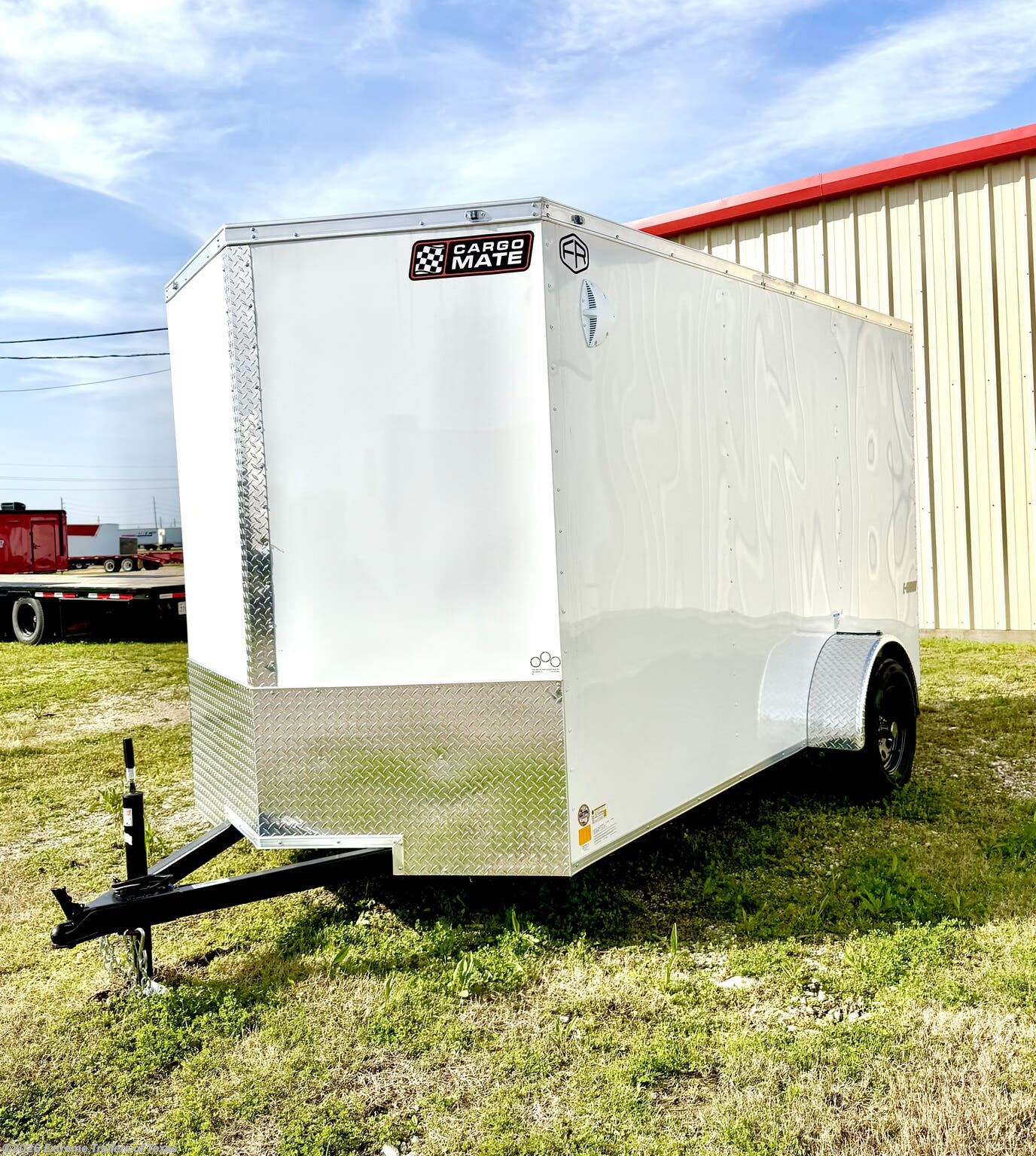 2026 Cargo Mate 6X12 Enclosed Cargo Trailer w/Ramp Door