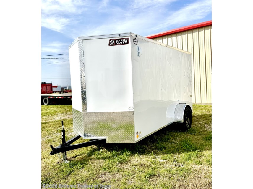 New 2026 Cargo Mate 6X12 Enclosed Cargo Trailer w/Ramp Door available in Baytown, Texas
