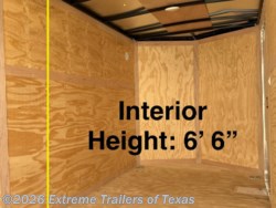 New 2026 Cargo Mate 6X12 Enclosed Cargo Trailer w/Ramp Door available in Baytown, Texas